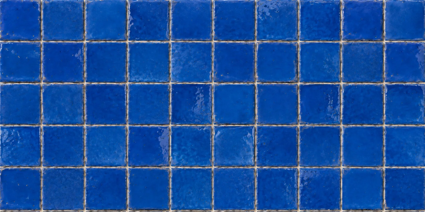Paviment de rajola quadrada en blau