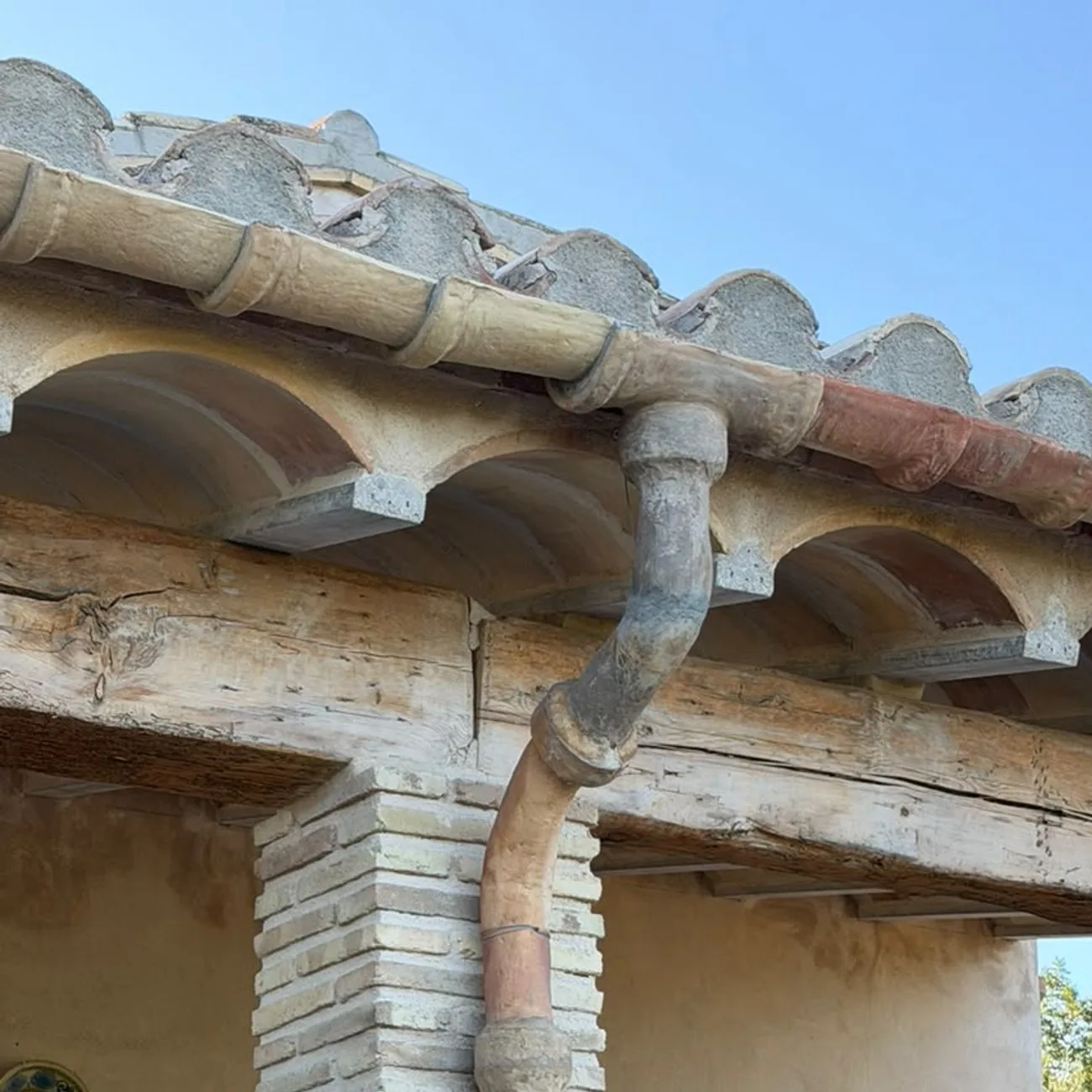 Canaleta col·locada